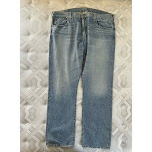 Polo Ralph Lauren Blue Denim Relaxed Straight Leg Men's Jeans 40x32